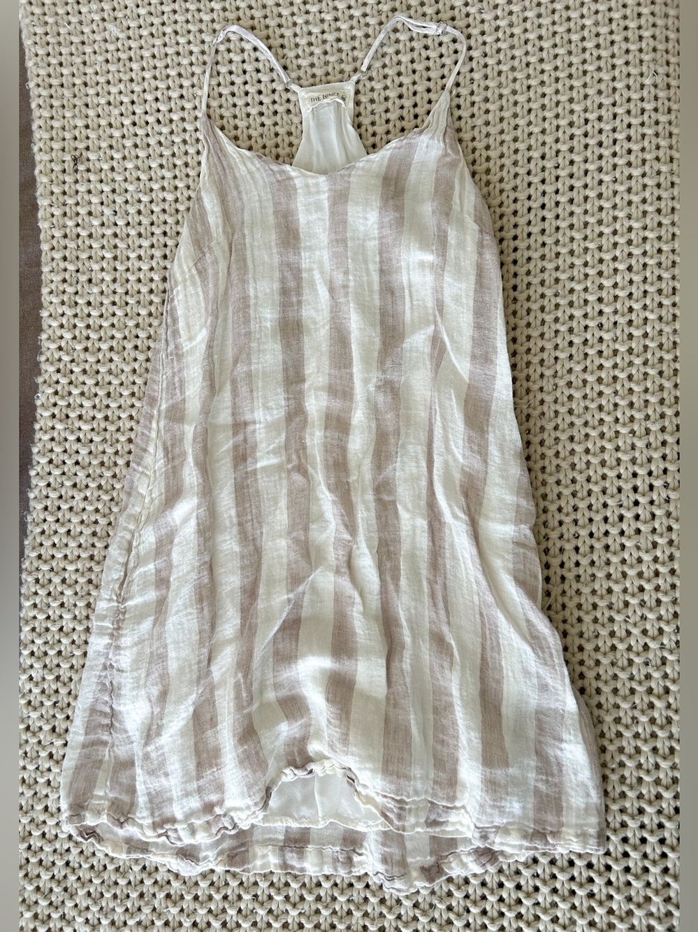 Striped Linen Dress